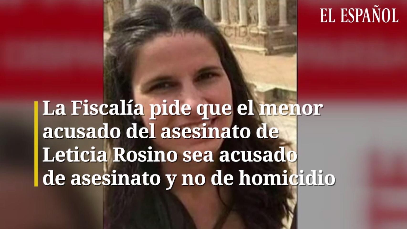 La Fiscalía pide que el menor acusado del asesinato de Leticia sea