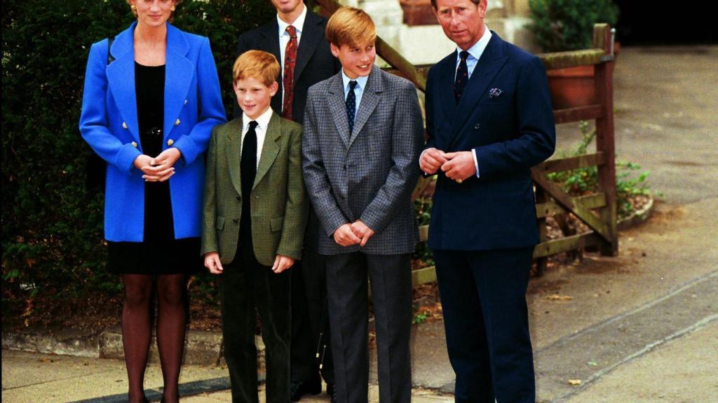 La familia al completo en la década de los 90.
