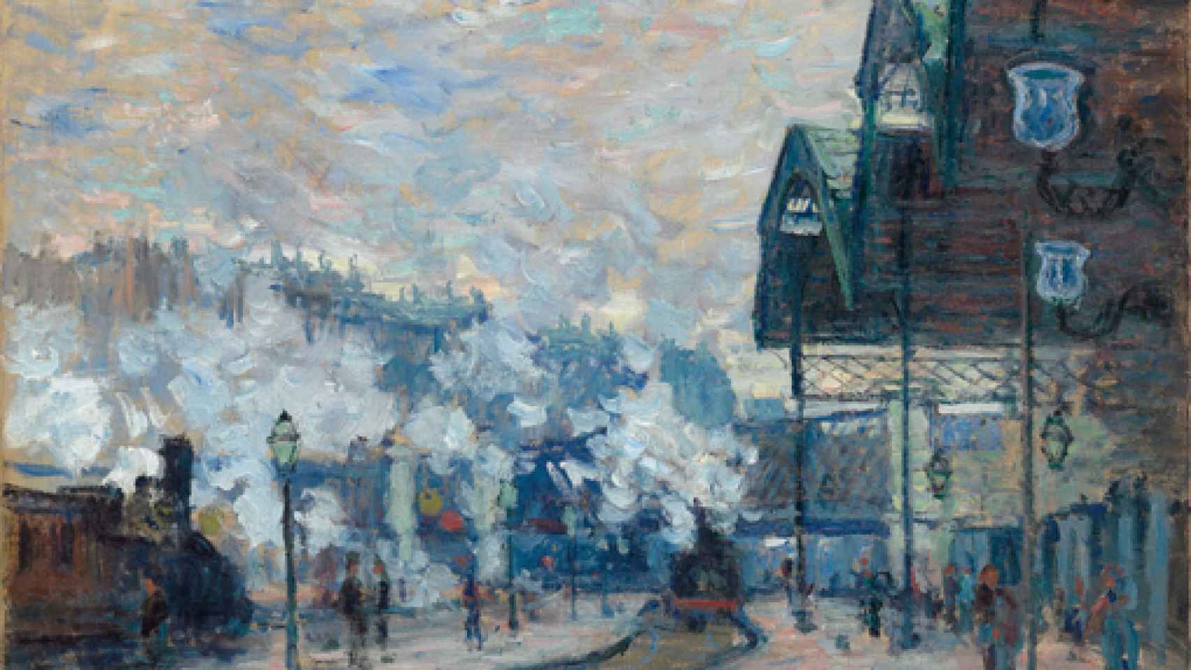 Image: Una estación de tren de Monet, a subasta