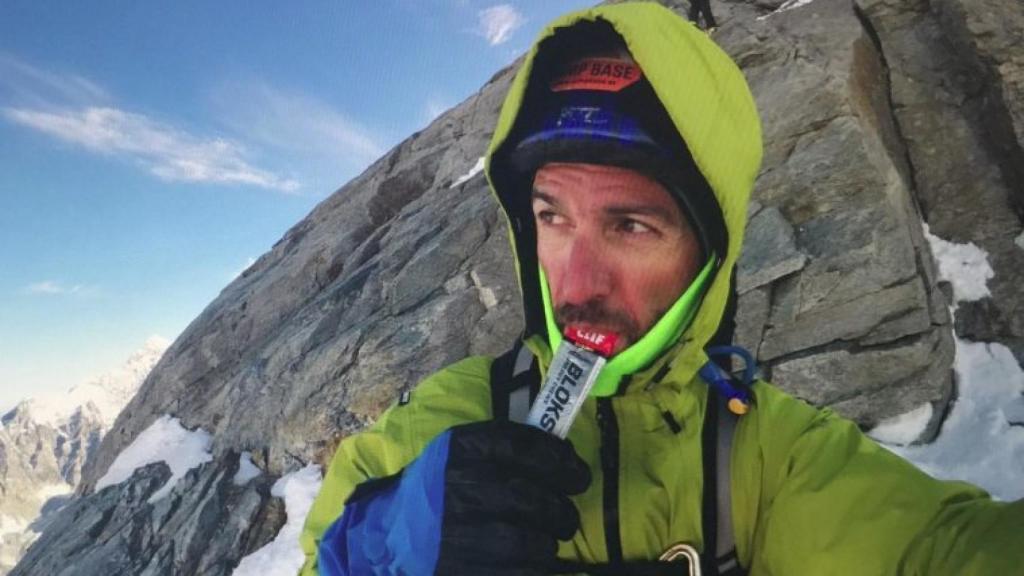 Sergi Mingote en una expedición.