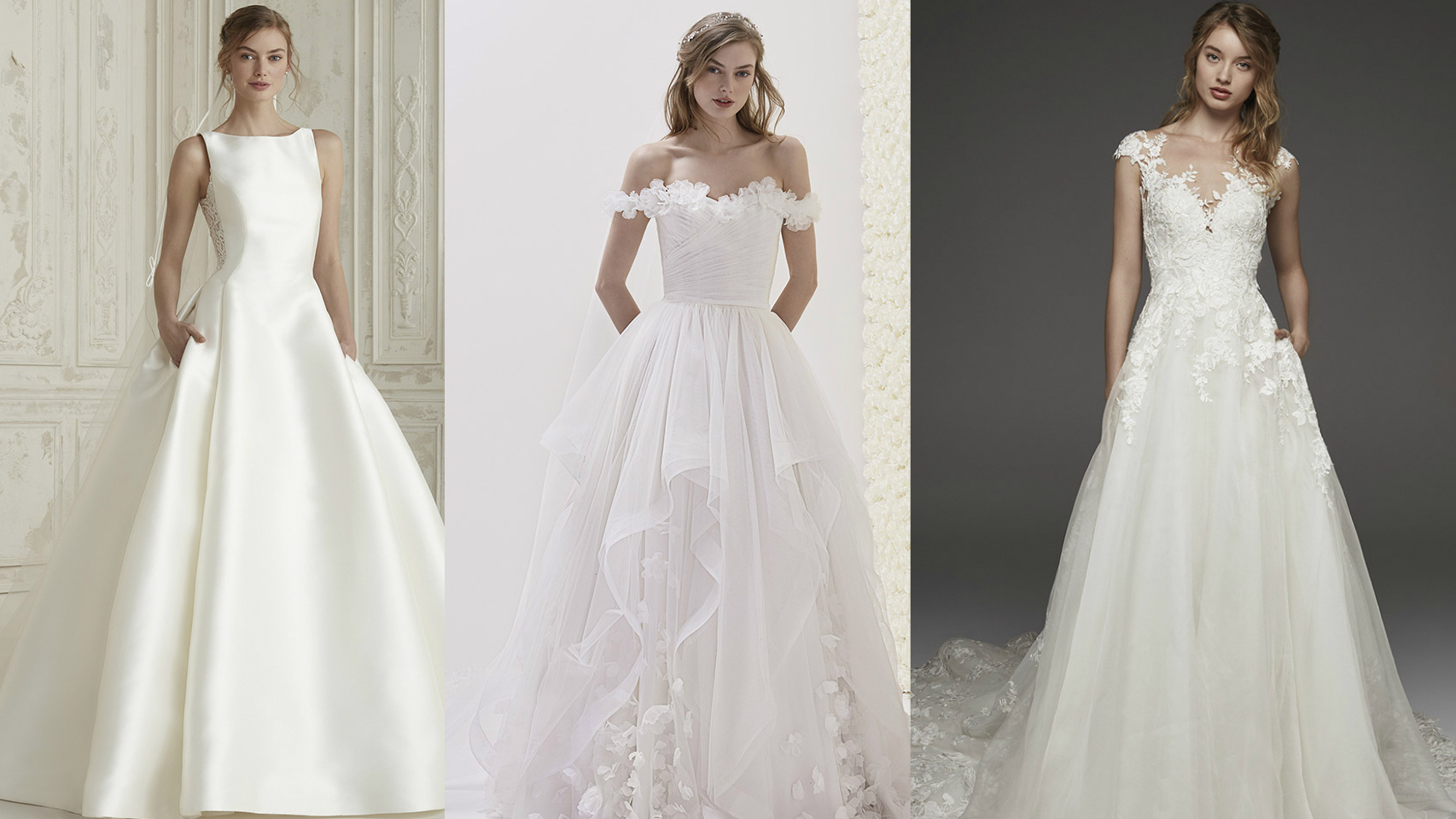 infinito Acostumbrarse a Testificar El vestido perfecto para cada estilo de novia: la nueva colección de  Pronovias