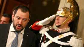 Salvini, a la conclusión de la reunión con el M5S.