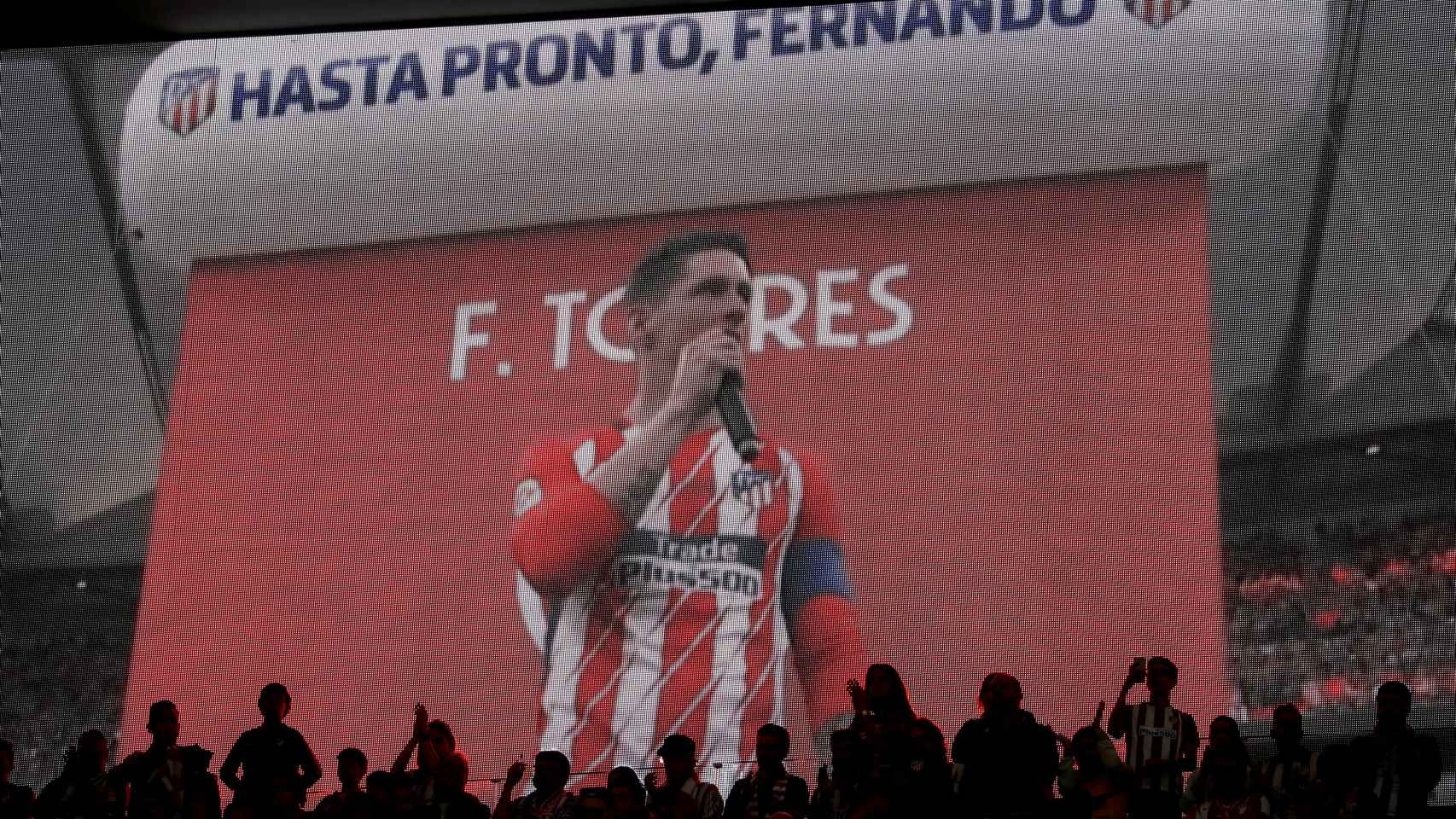 Final de leyenda para Torres.