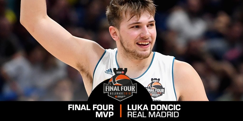 Doncic, también MVP de la Final Four 2018