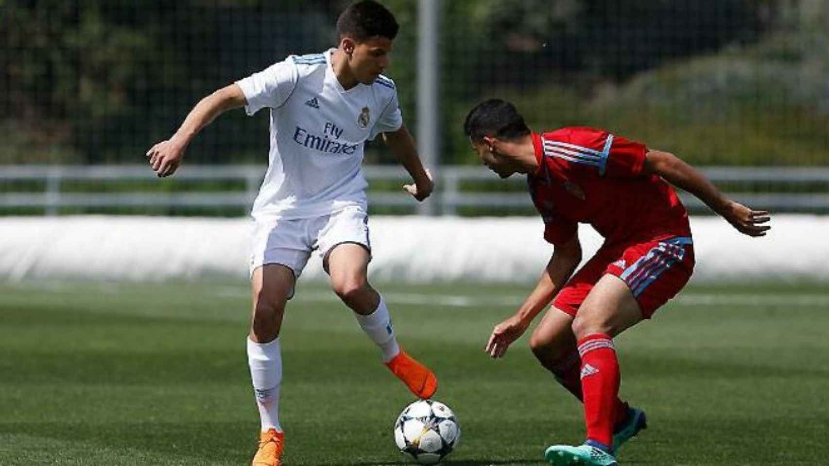 Partido entre el Juvenil A y el Zaragoza en Copa del Rey