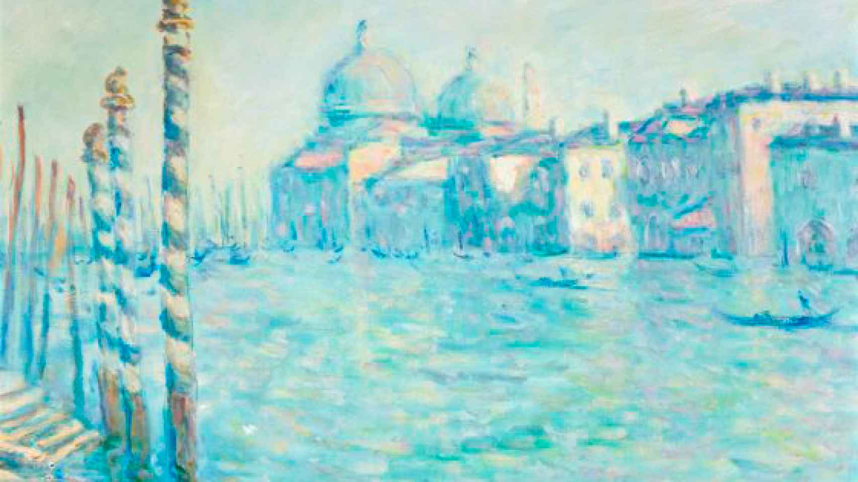 Una pintura de De Hory con el estilo de Monet.