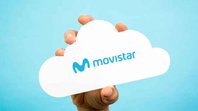 Un logo de Movistar.