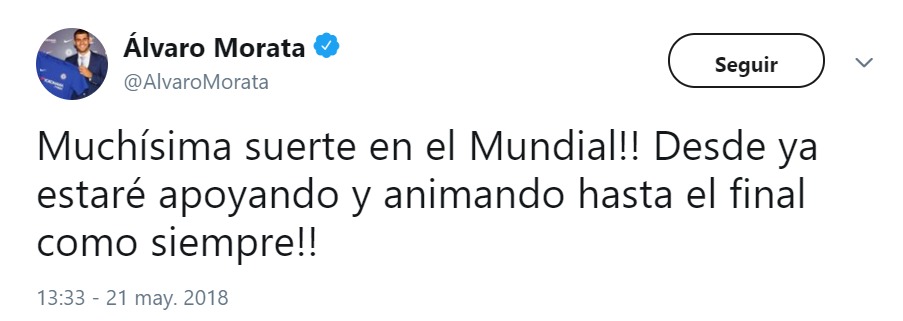 El mensaje de Morata tras no ser convocado con España