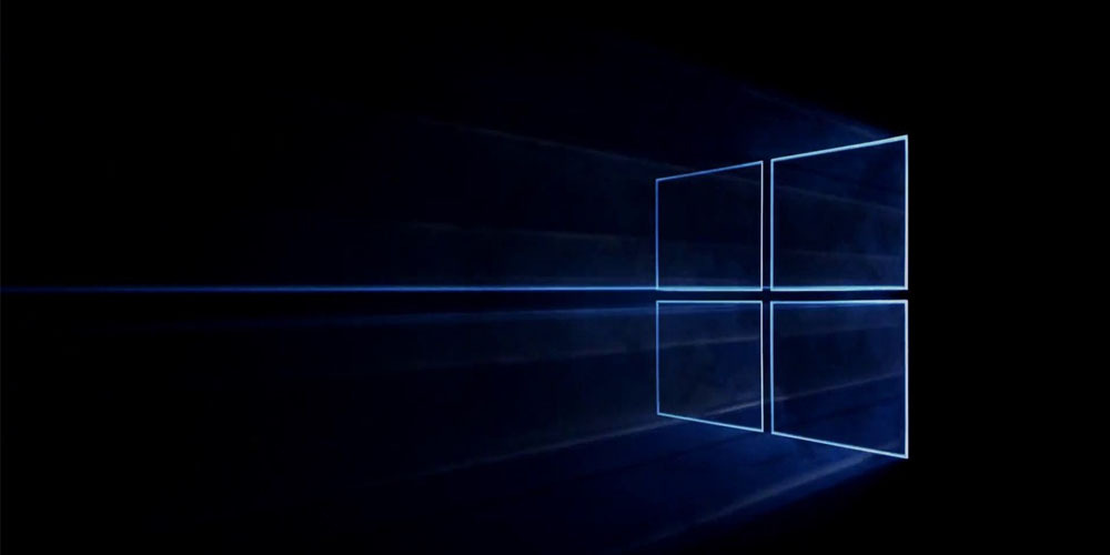 windows 10 fondo de pantalla negro