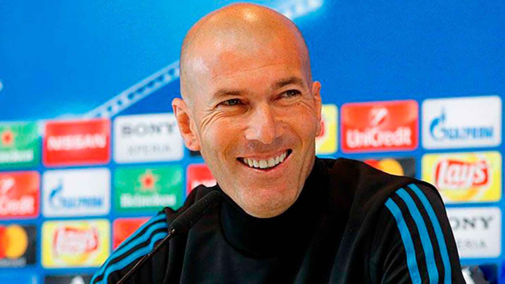 Zinedine Zidane, en rueda de prensa