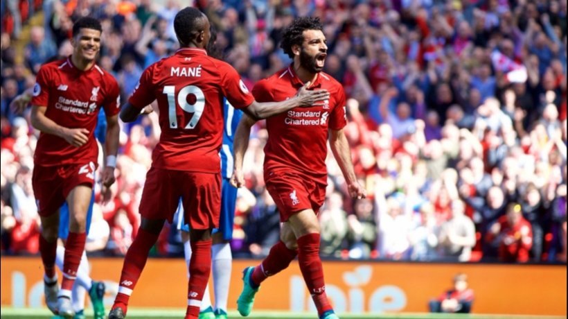 Los jugadores del Liverpool celebrando un gol. Foto: Twitter (@LFC)