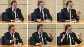 Mariano Rajoy, durante su declaración como testigo en el juicio del caso Gürtel./