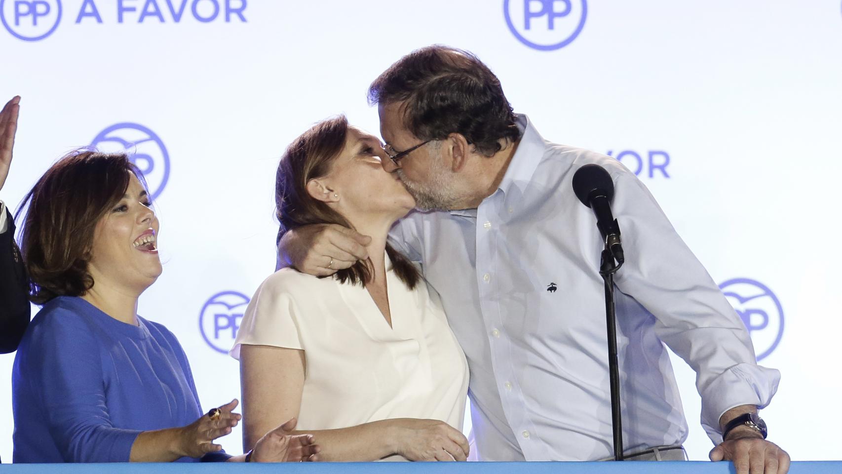 Mariano Rajoy y Viri en 2016.