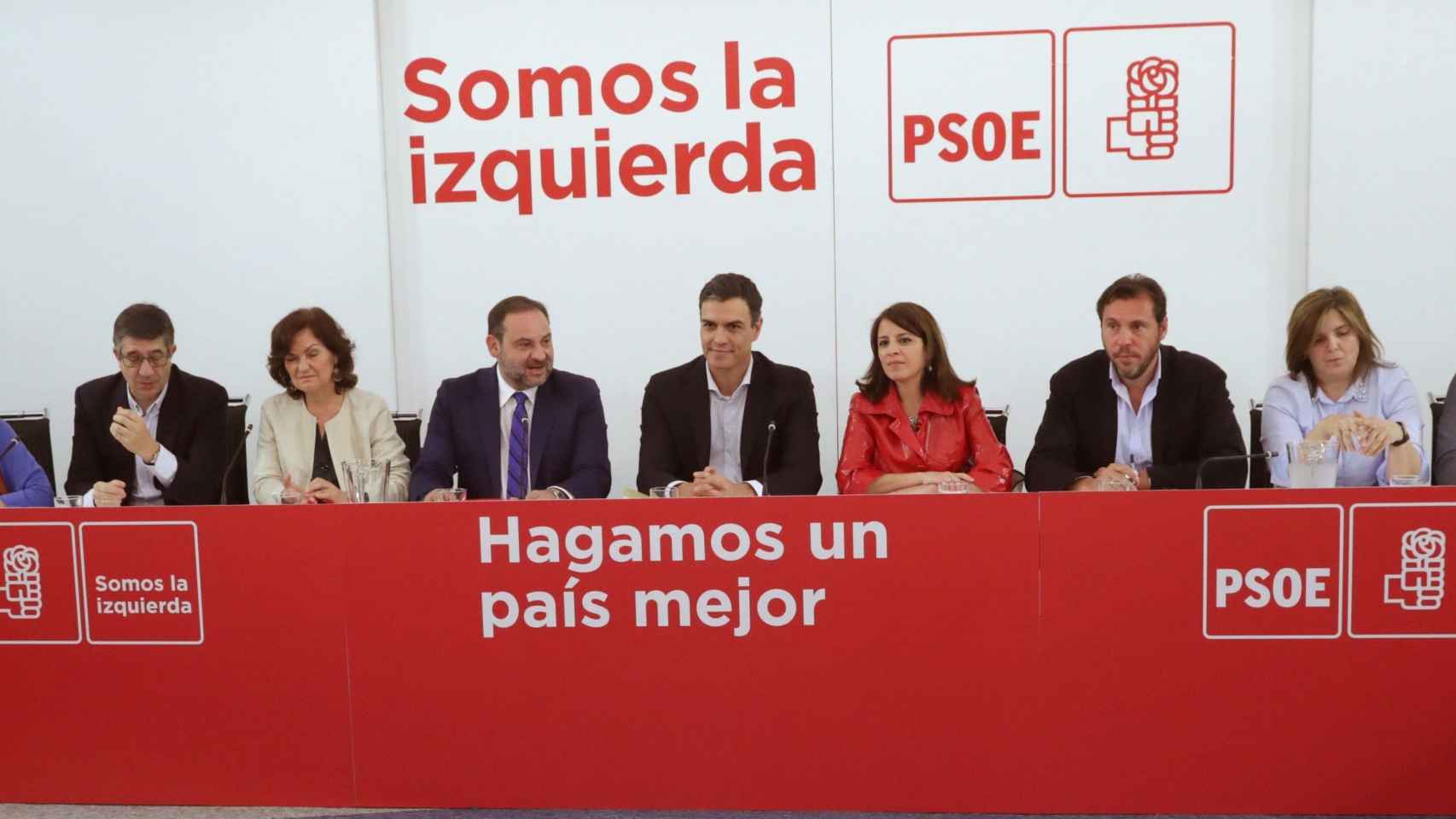 Reunión de la Ejecutiva del PSOE