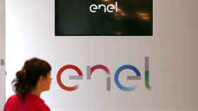 Imagen de una tienda de Enel en Milán.