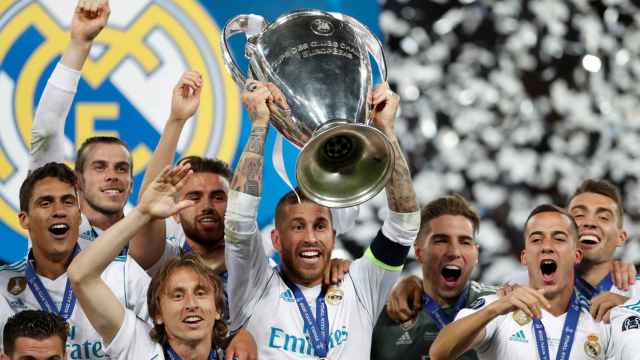 El Real Madrid, campeón de Europa por decimotercera vez.