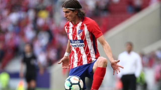 Filipe Luis con el Atlético de Madrid. Foto: Instagram (@filipeluis)