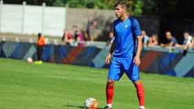 Theo, con la selección Sub16 de Francia. Foto: fff.fr