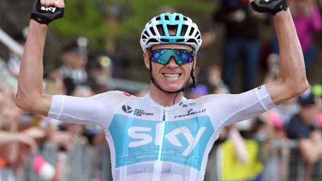 Crhis Froome dio positivo por salbutamol en la última edición de la Vuelta ciclista a España.