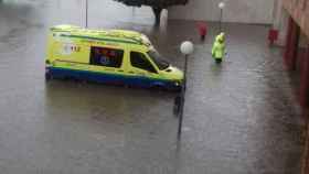 Inundaciones en el Hospital de Valdepeñas