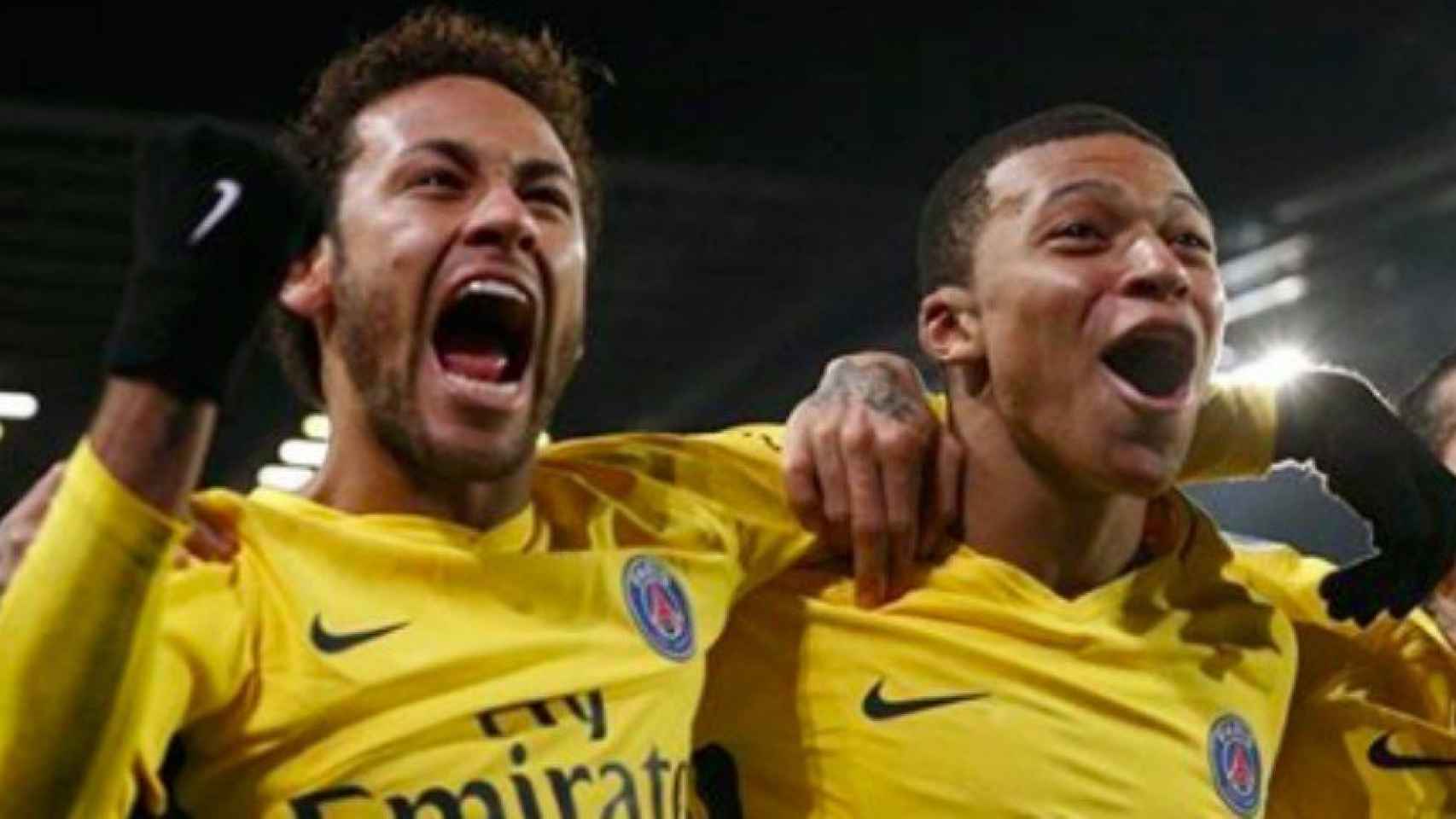 Neymar y Mbappé. Foto Instagram (@kmbappe29)