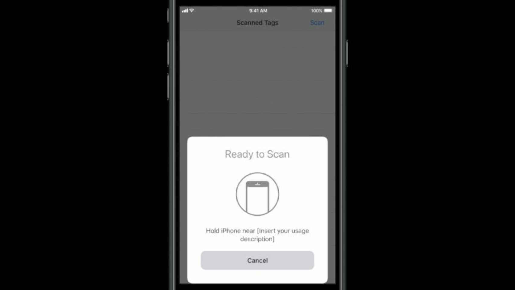 iOS ya permite escanear NFC