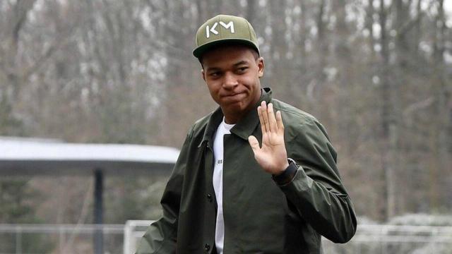 Kylian Mbappé, jugador francés del PSG. Foto: Twitter (@KMbappe)