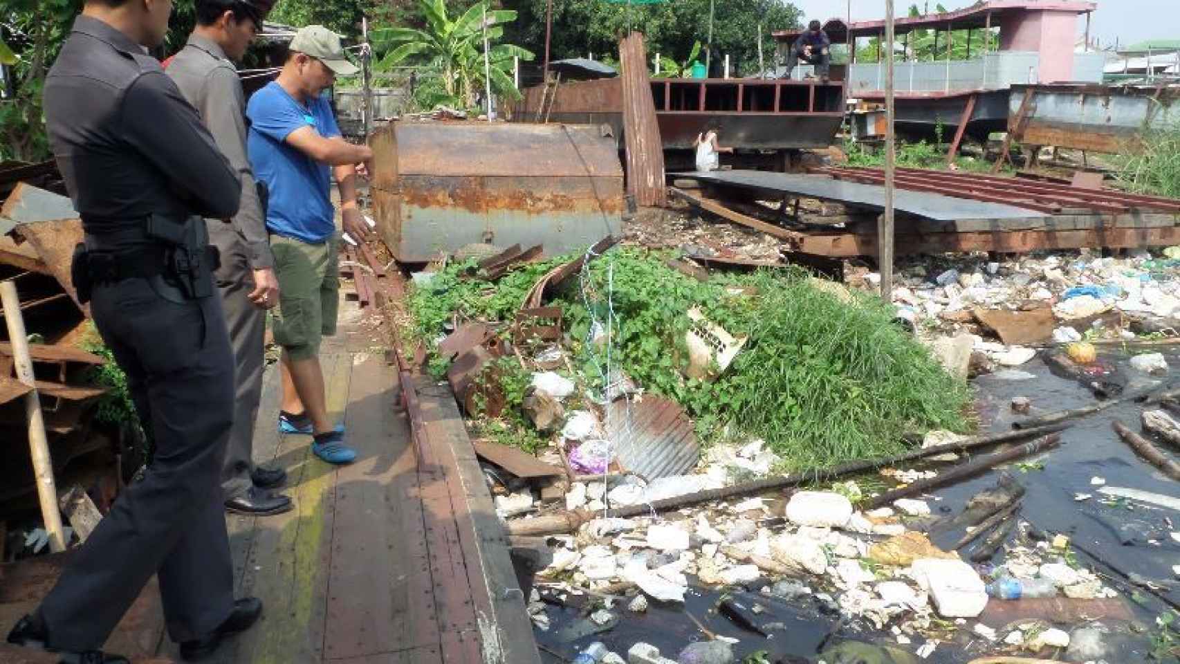 La policía tailandesa recuperó los trozos desmembrados de David Bernat en el río Chao Praya de Bangkok