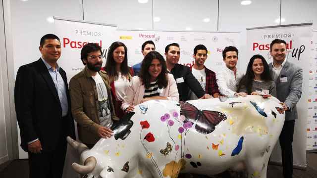 Finalistas de Pascual Startup 2018, tras exponer sus proyectos al jurado.