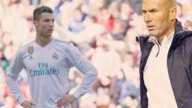 Cristiano Ronaldo y Zinedine Zidane