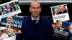 La prensa internacional se hace eco de la dimisión de Zidane