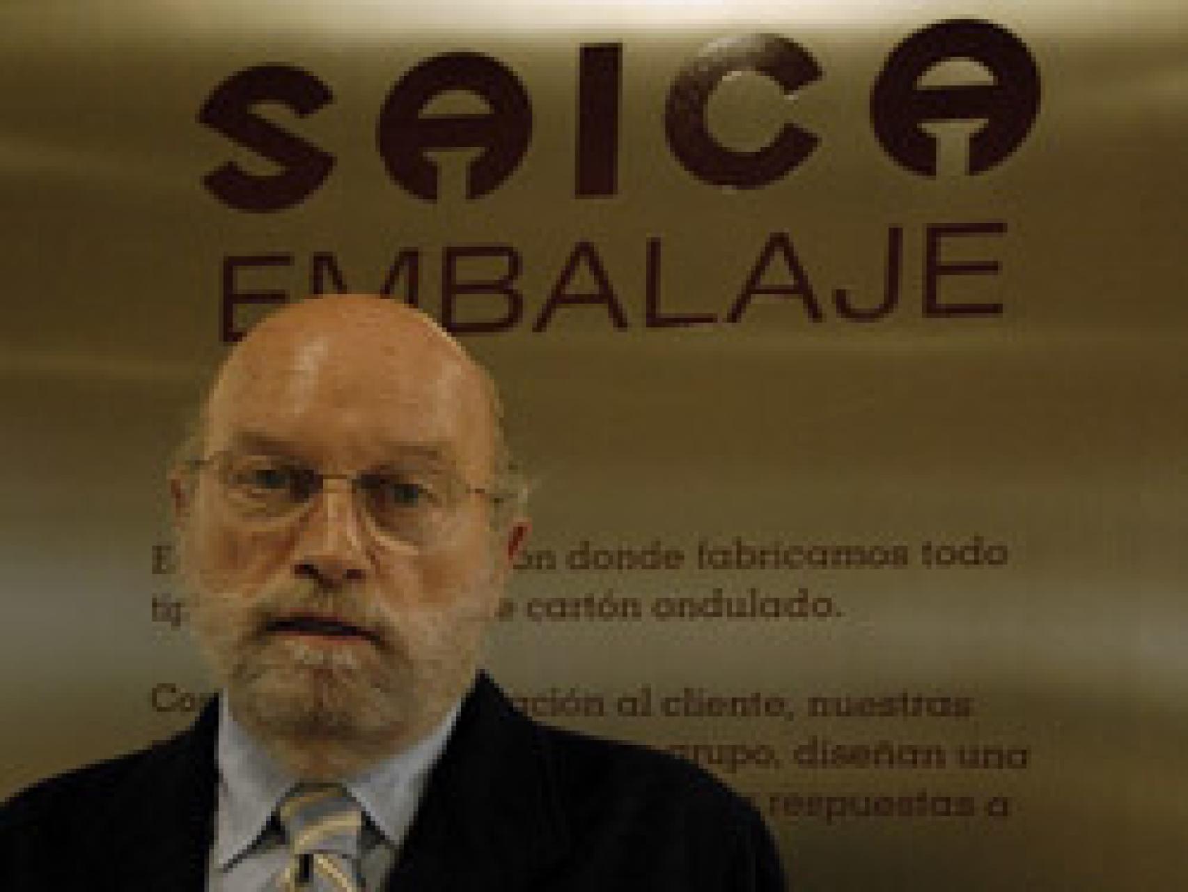 Eduardo Aragüés, expresidente de Saica.