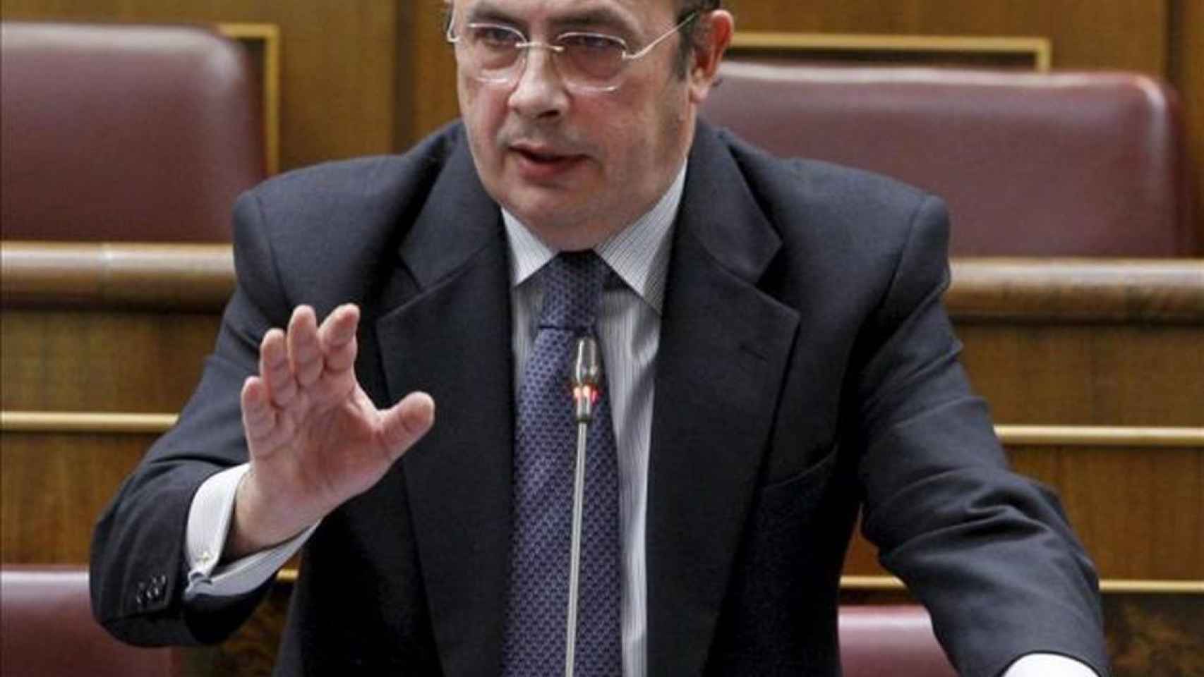 Ignacio Gil Lázaro, en el Congreso.