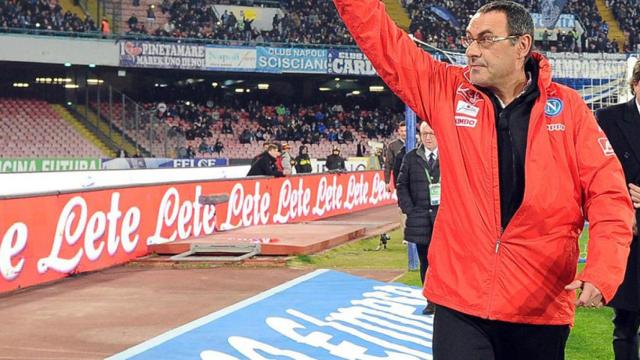 Maurizio Sarri. Foto: sscnapoli.it