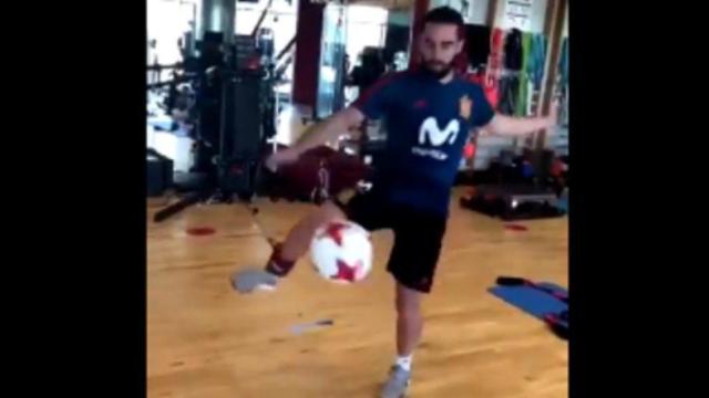 Carvajal sigue recuperándose de cara al Mundial