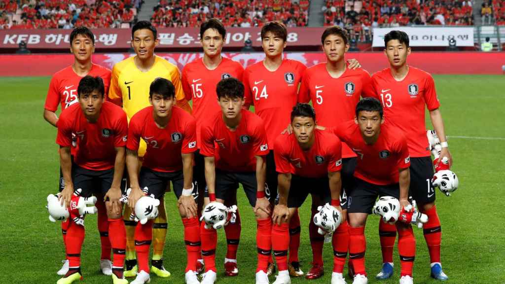 Jugadores de futbol de corea del sur