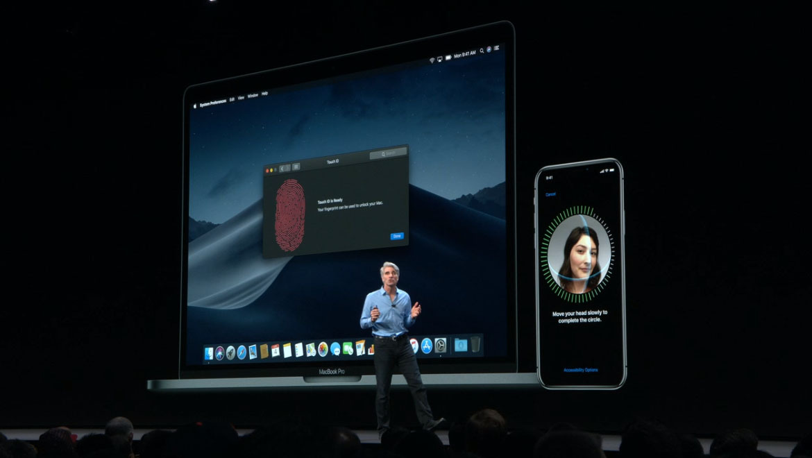touchid apple macos mojave ios 12 apple iphone