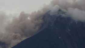 Erupción del volcán de Fuego en Guatemala.