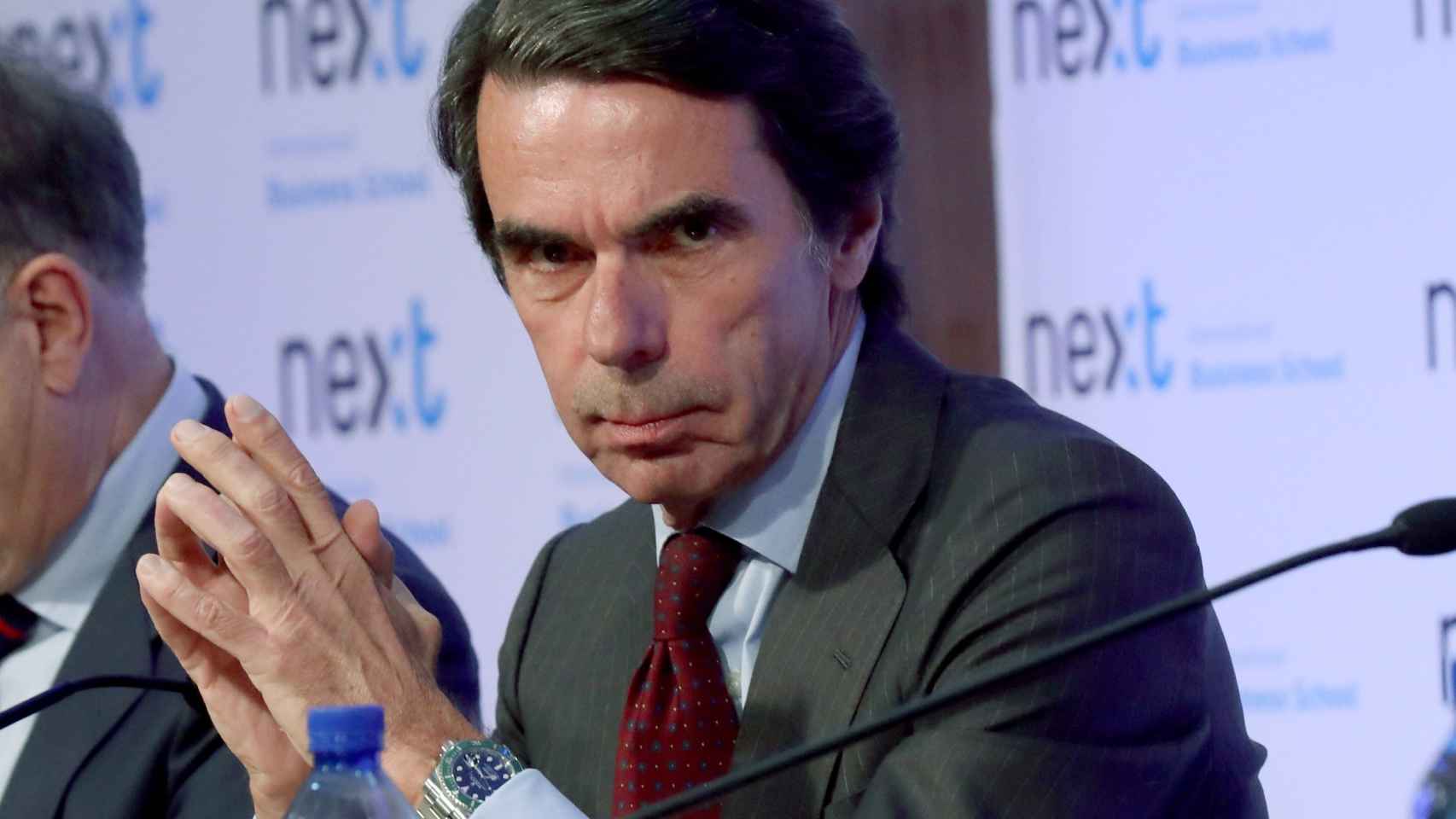 El expresidente del Gobierno, José María Aznar, en imagen de archivo.