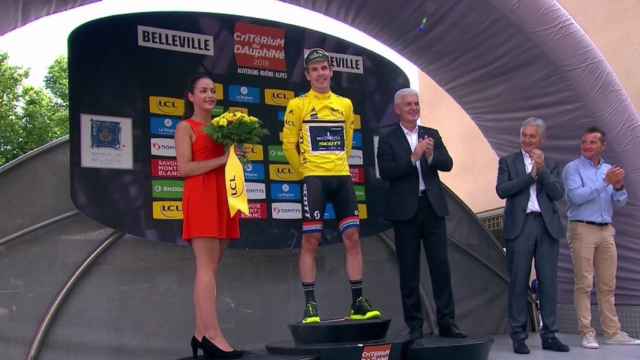Impey es el nuevo maillot amarillo del Dauphiné.