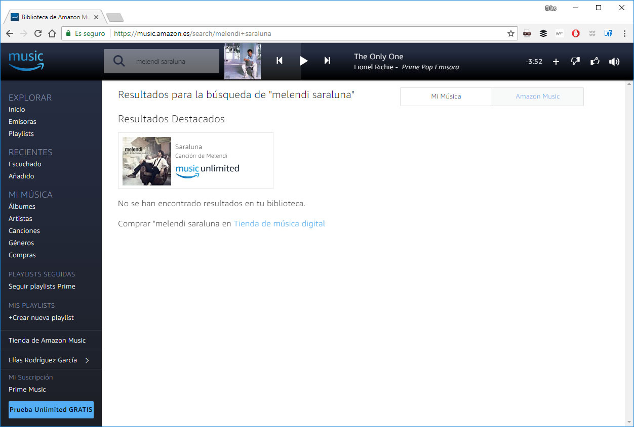 amazon prime music straming musica amazon