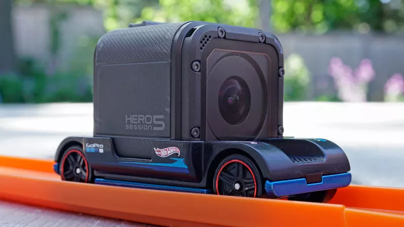 Un Hot Wheels Con Soporte De Gopro Permite Captar Vídeos Increíbles Desde Dentro