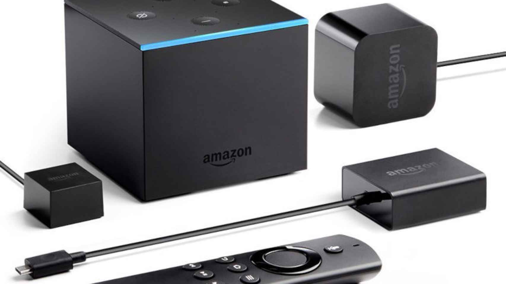 El Fire TV Cube de Amazon es un buen dispositivo para realizar videollamadas en la televisión.