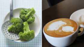 Café con brócoli.
