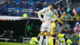 Cristiano, cabizbajo. Foto: Manu Laya / El Bernabéu