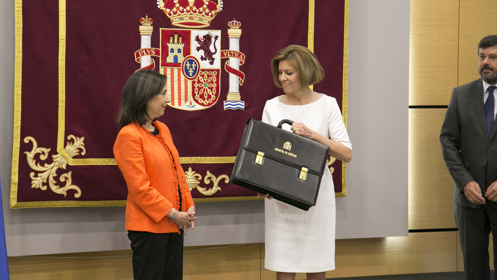 Toma de posesión de Margarita Robles como ministra de Defensa