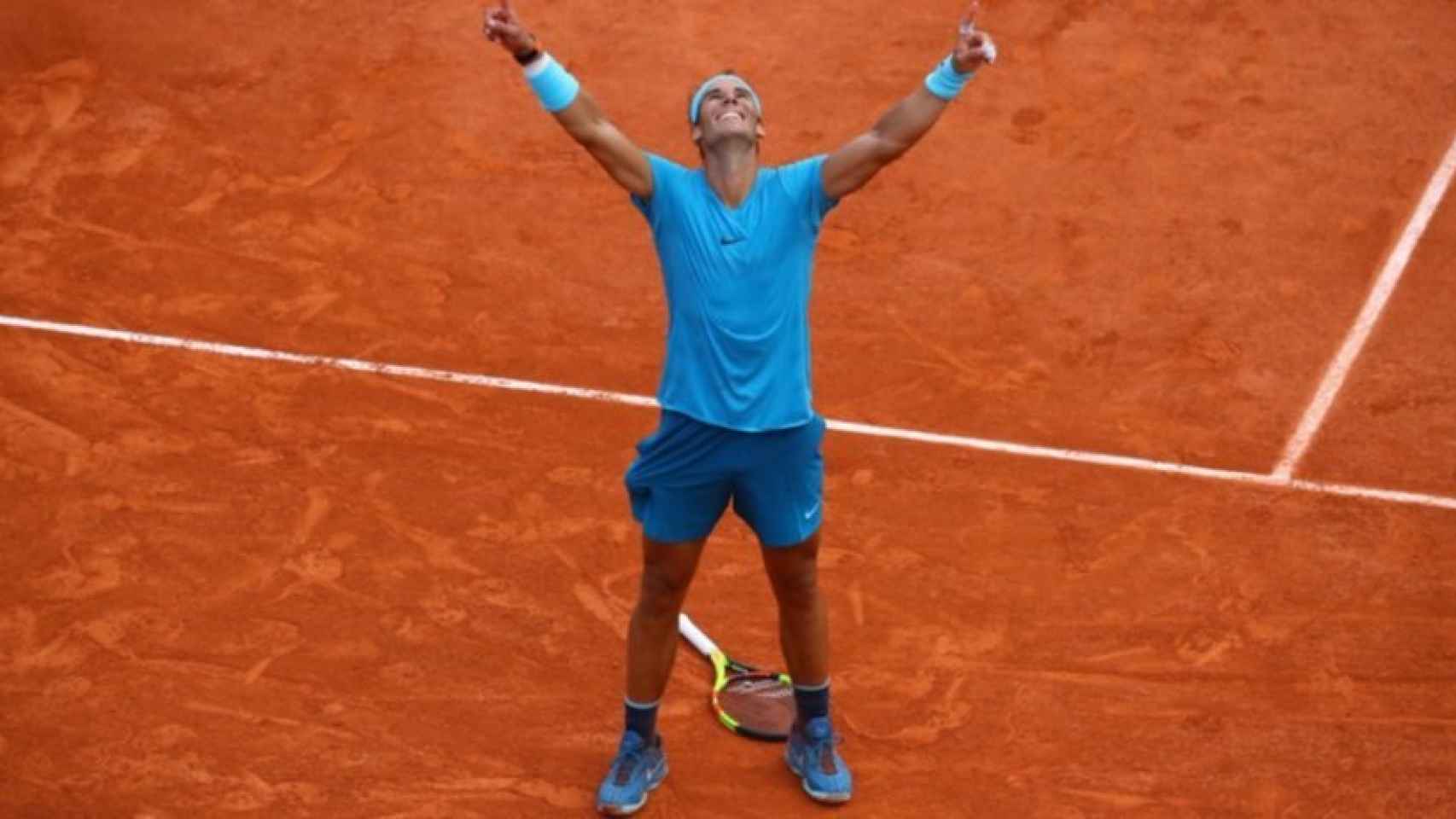 Rafa Nadal celebra su undécimo Roland Garros Foto Twitter (@rolandgarros)