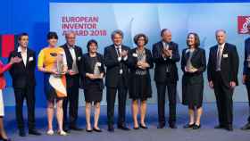 Los ganadores del Premio Inventor del Año otorgado por la Oficina Europea de Patentes.