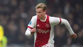 De Jong en un partido con el Ajax. Foto: ajax.nl