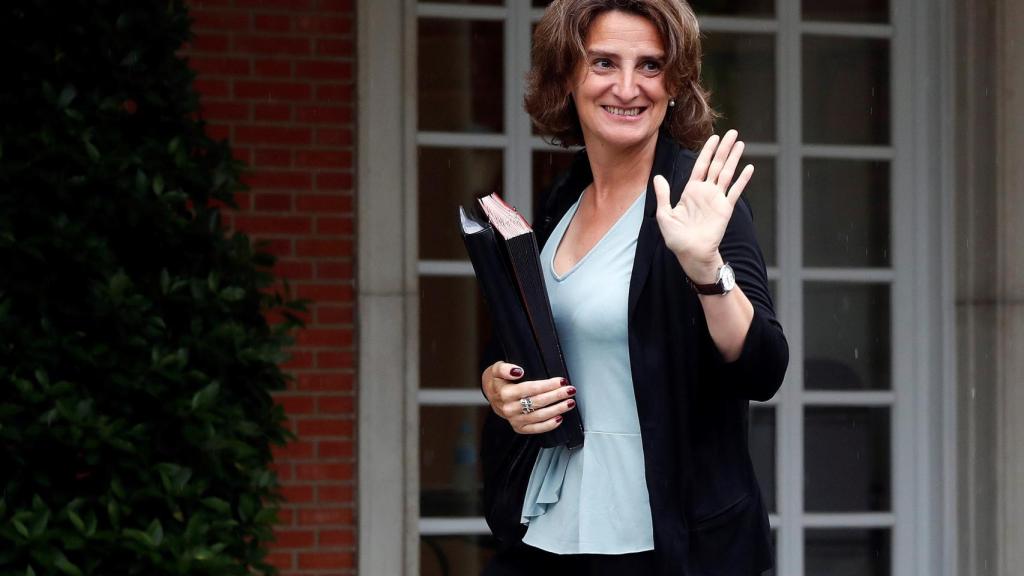 La ministra de Transición Energética, Teresa Ribera